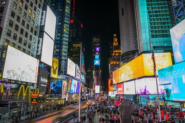 Times Square at night