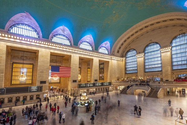 Interior view of Grand Central Station