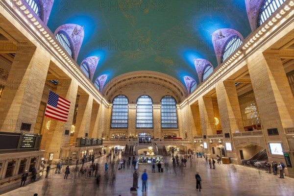 Interior view of Grand Central Station