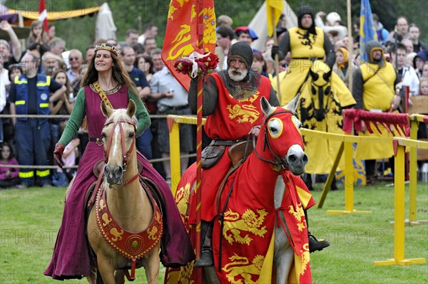 Princess on horseback