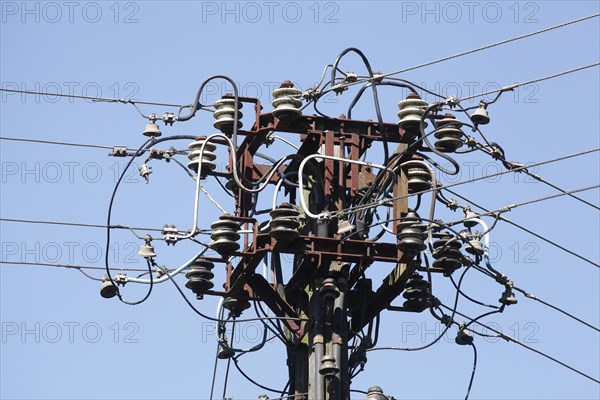 Old telegraph pole