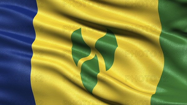 Flag of St. Vincent and the Grenadines