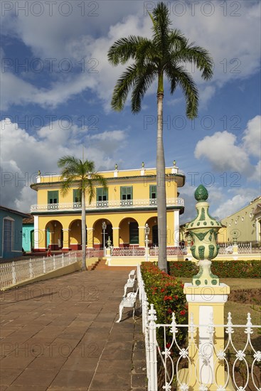 Plaza Mayor with the Museo Romantico