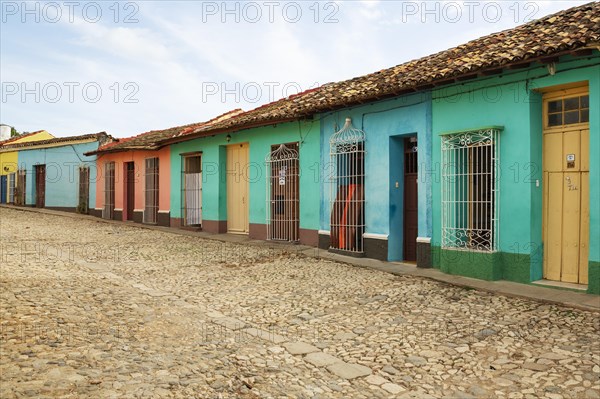 Modest dwellings in the colonial old town
