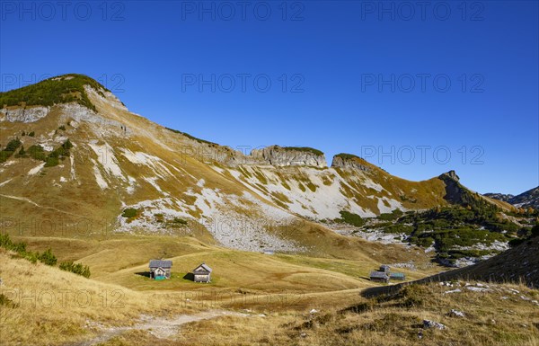 View to Braeuningalm and Braeuning Zinken