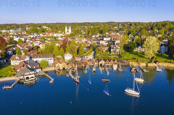 Boathouses at Lake Starnberg