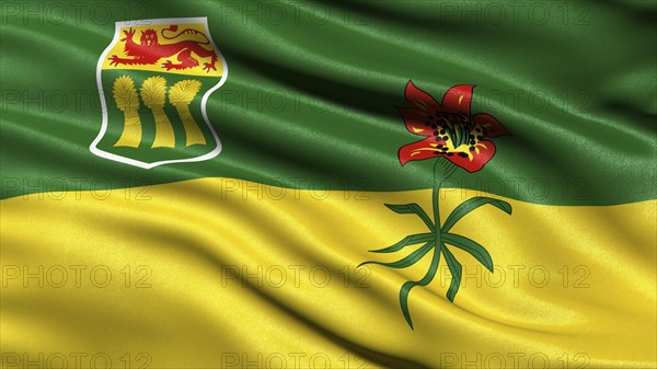 Flag of the province of Saskatchewan