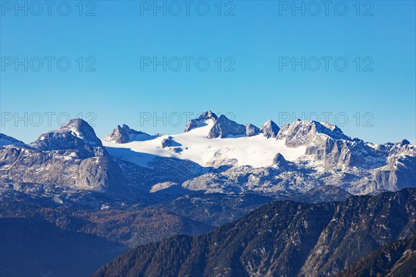 View from Loser to the Hoher Dachstein