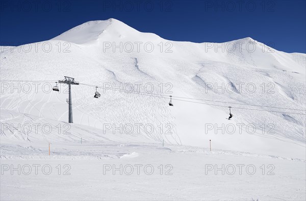 Snow-covered mountains