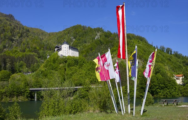 Castle Klaus at the Klaus reservoir