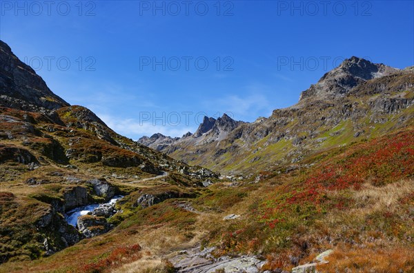 Hiking trail to the Klostertal