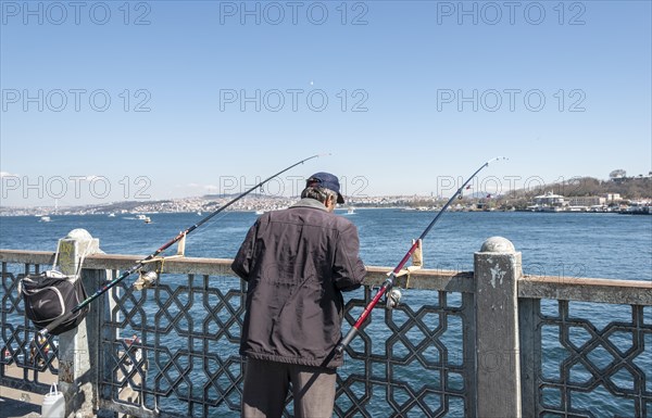 Anglers on Galata Bridge