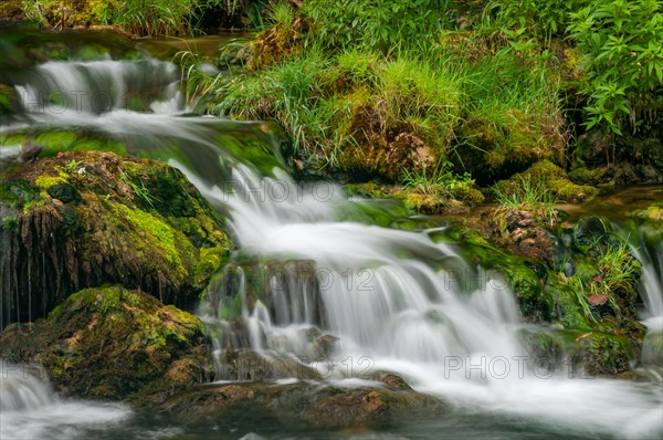 Small waterfall on the river Una