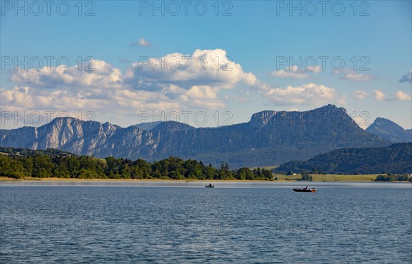 Fishing boats at the Irrsee