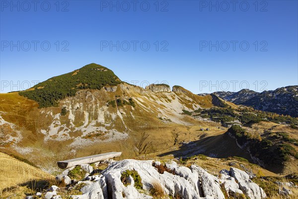 View to Braeuningalm and Braeuning Zinken