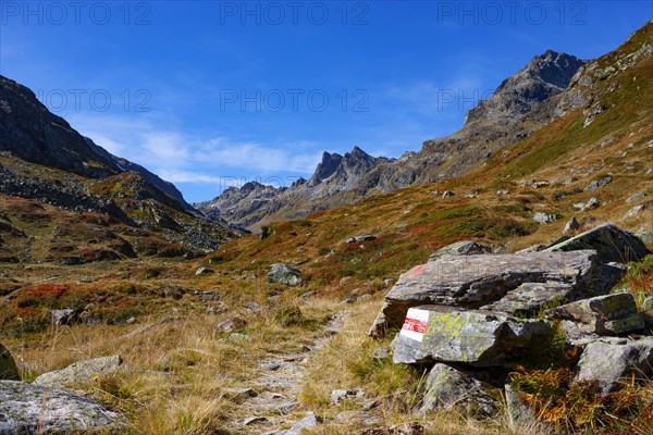 Hiking trail to the Klostertal