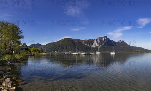 Mondsee with Dragon Wall and Schober