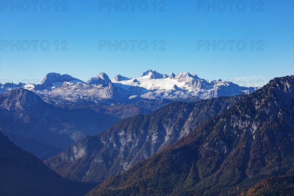 View from Loser to the Hoher Dachstein