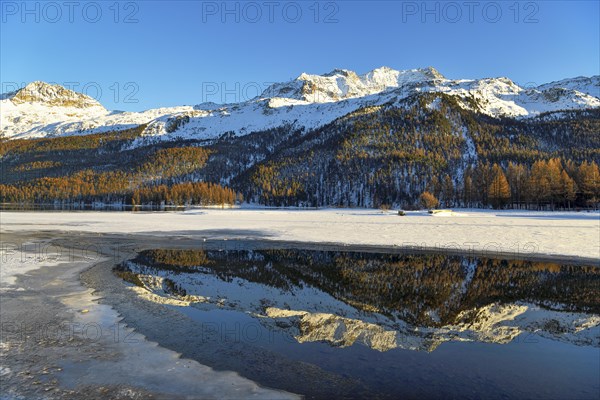 Evening mood at the Lake Silvaplana