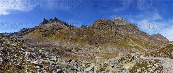 Hiking trail to the Klostertal