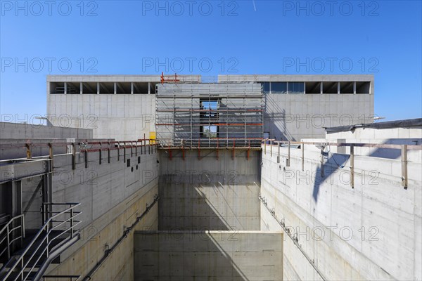 Construction of Oberhausen pumping station