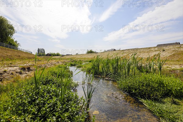 Renaturalised watercourse