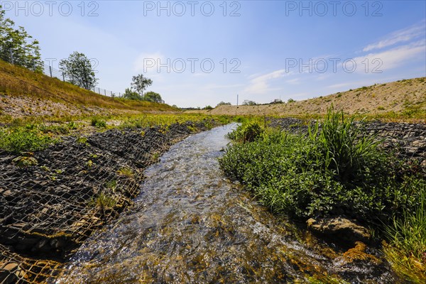 Renaturalised watercourse