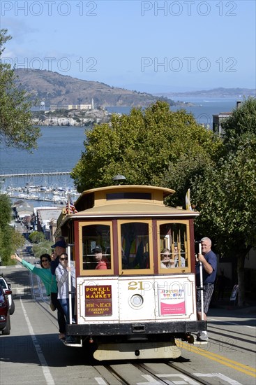 Cable Car on Hyde Street