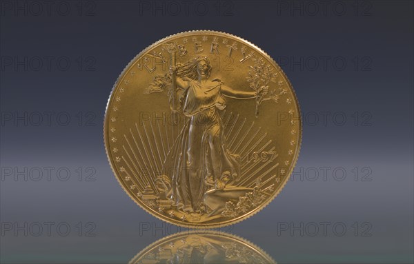 US American gold coin