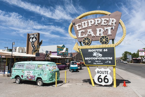 Old sign Copper Cart