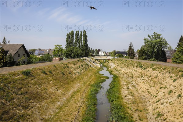 Renaturalised watercourse