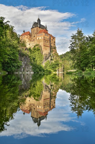 Castle Kriebstein near Mittweida