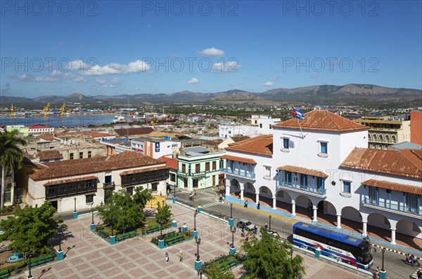 View of Santiago de Cuba