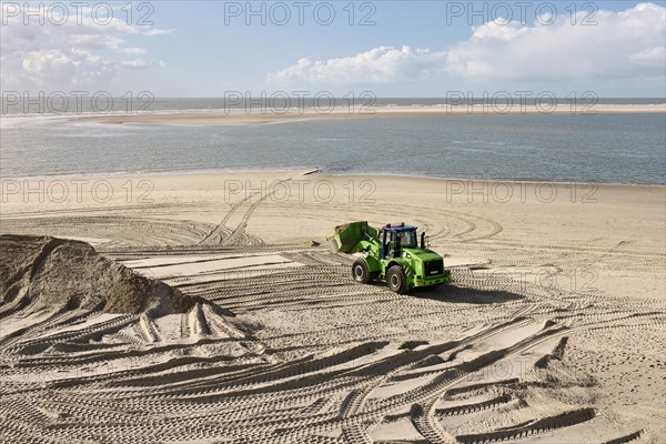 Working at the beach