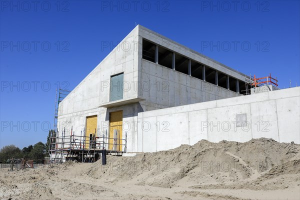 Construction of Oberhausen pumping station