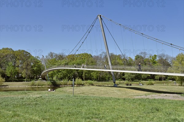 Glacis bridge over the Weser