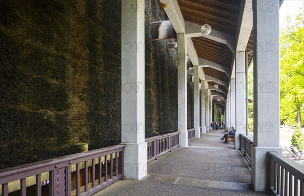 Graduation house in the spa gardens of Bad Reichenhall