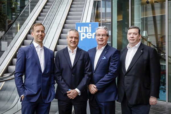 Uniper Executive Board from left: Chief Financial Officer Sascha Bibert
