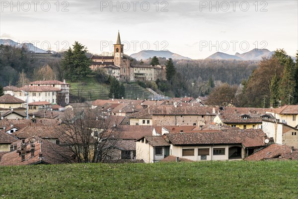 Castiglione Olona with Collegiata dei Santi Stefano e Lorenzo