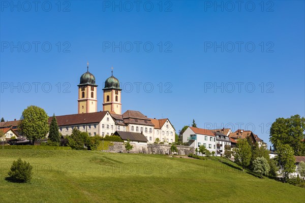 Monastery with monastery church