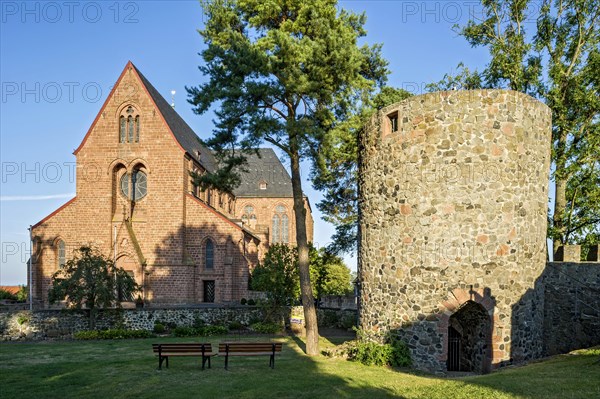 Neo-Gothic collegiate church of St. John the Baptist