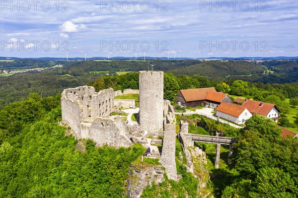 Castle ruin Wolfstein