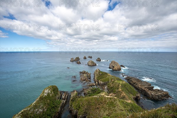 Headland with rocks