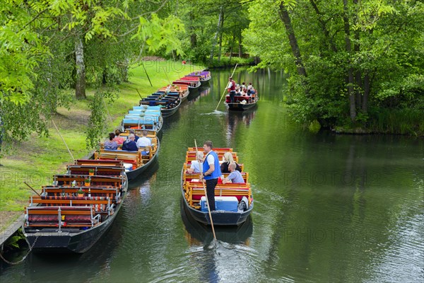 Boat trip on the Lehder Graben