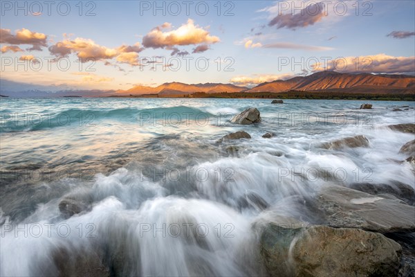 Stones on shore