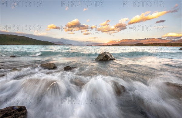 Stones on shore