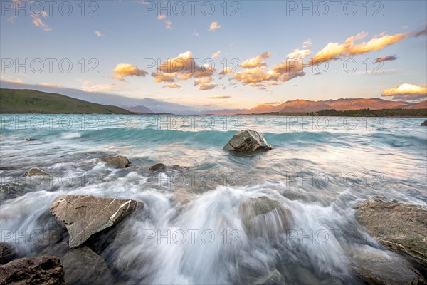 Stones on shore