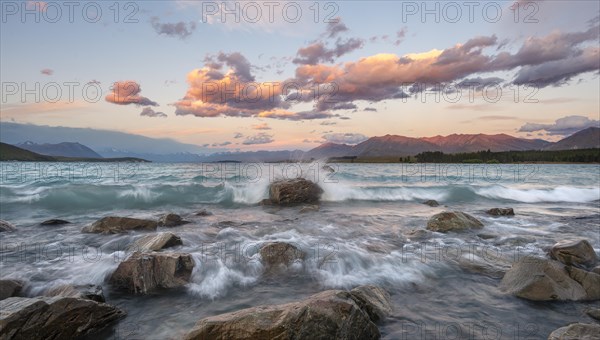 Stones on shore