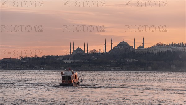 Boat on the Bosporus