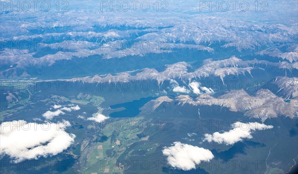 Lake Rotoiti and New Zealand Alps